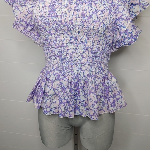 LOVE the Label smocked top size L - Picture 6 of 15